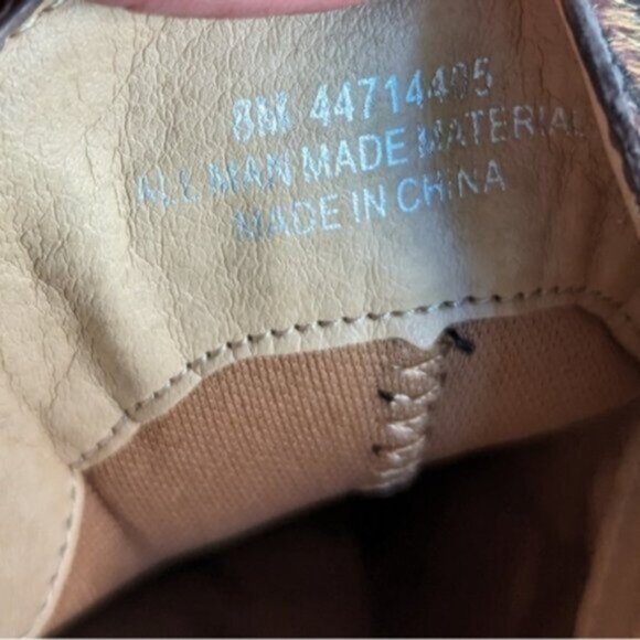 Leopard print fuzzy faux fur heeled open back clog booties - Picture 8 of 8